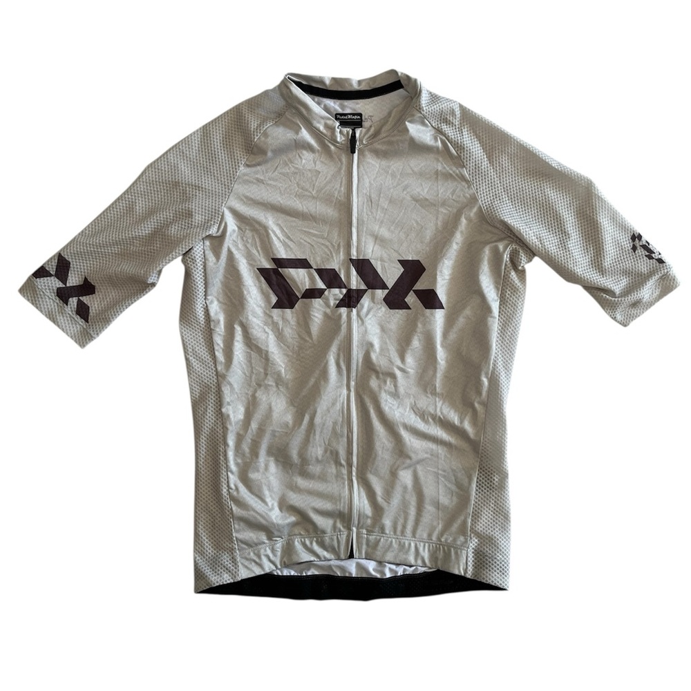 Pedal Mafia Silver Short-Sleeve Cycling Jersey